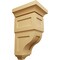 Ekena Millwork 5"W x 5 3/4"D x 10"H Medium Reyes Wood Corbel, Alder CORW05X05X10RYAL - alternate 1